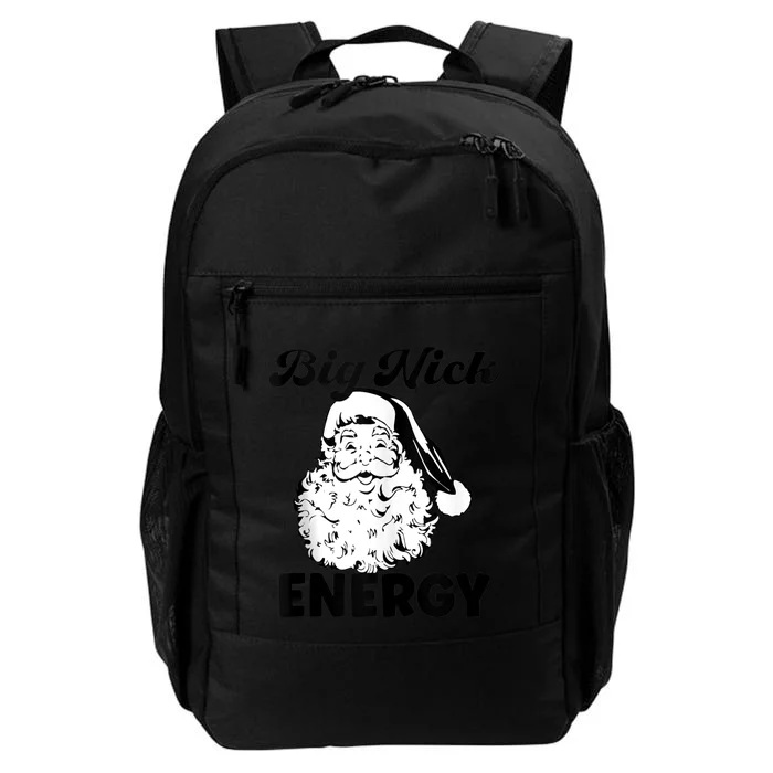 Big Nick Energy Shirt Santa Xmas Funny Christmas Tank Top Daily Commute Backpack