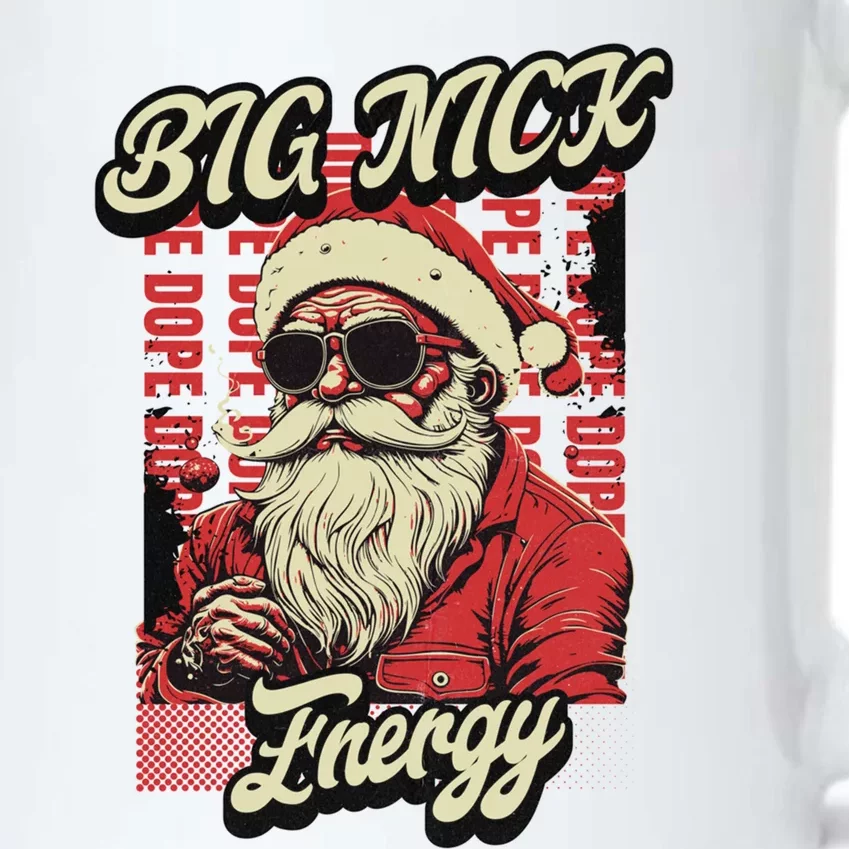 Big Nick Energy Funny Santa Christmas Ugly Christmas Cute Gift Black Color Changing Mug