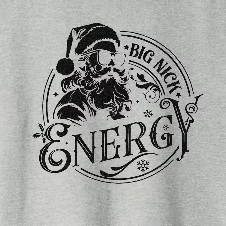 Big Nick Energy Retro Christmas Women's Crop Top Tee