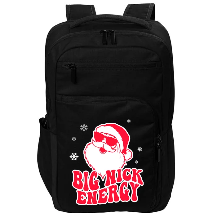 Big Nick Energy Gift Christmas Reindeer Meaningful Gift Cute Xmas Gift Impact Tech Backpack