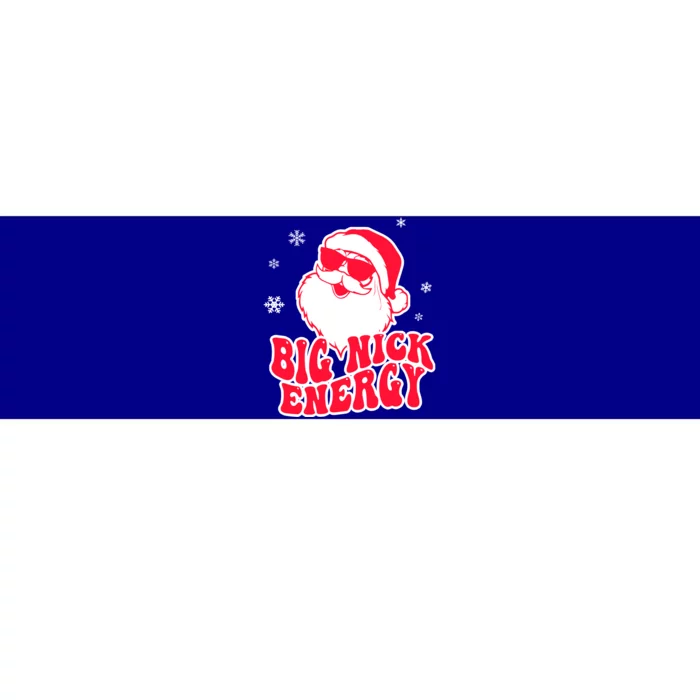 Big Nick Energy Gift Christmas Reindeer Meaningful Gift Cute Xmas Gift Bumper Sticker