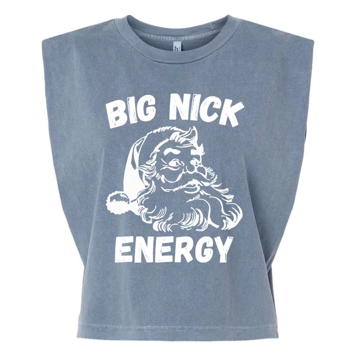 Big Nick Energy Santa Garment-Dyed Women's Muscle Tee