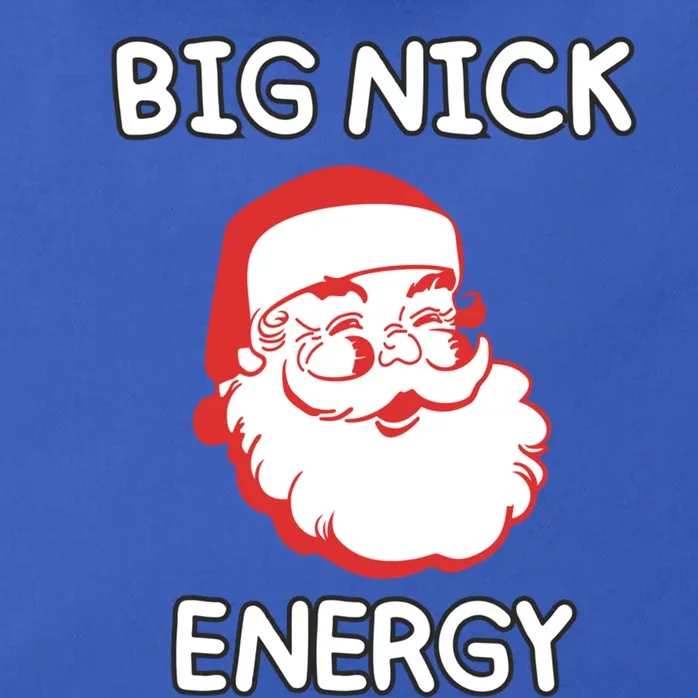 Big Nick Energy Santa Claus Funny Christmas Meaningful Gift Zip Tote Bag