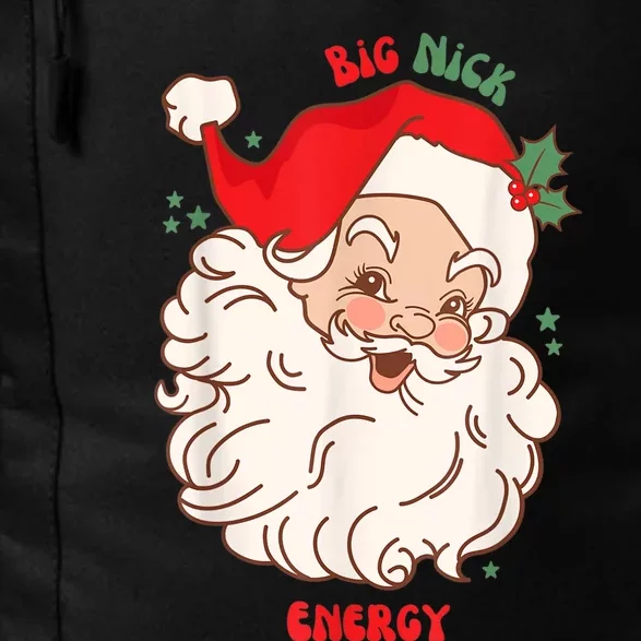 Big Nick Energy Shirt Santa Xmas Funny Christmas Daily Commute Backpack