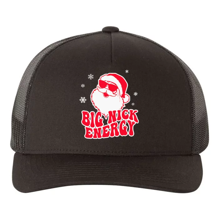 Big Nick Energy Shirt Christmas Reindeer Tshirt Cute Xmas Yupoong Adult 5-Panel Trucker Hat