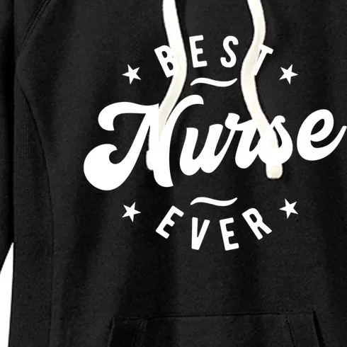 Best Nurse Ever Cvicu Pqrst Nurse Va Er Nurse Gift Women's Fleece Hoodie