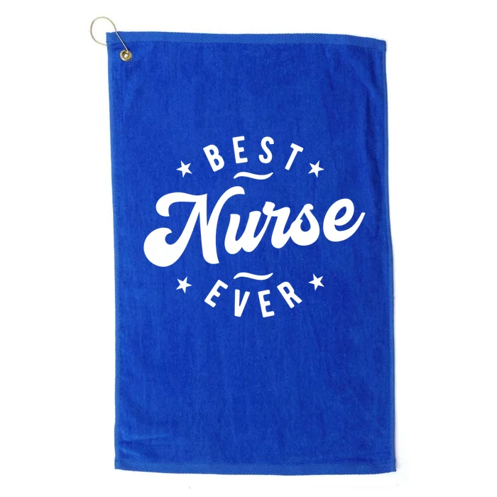 Best Nurse Ever Cvicu Pqrst Nurse Va Er Nurse Gift Platinum Collection Golf Towel