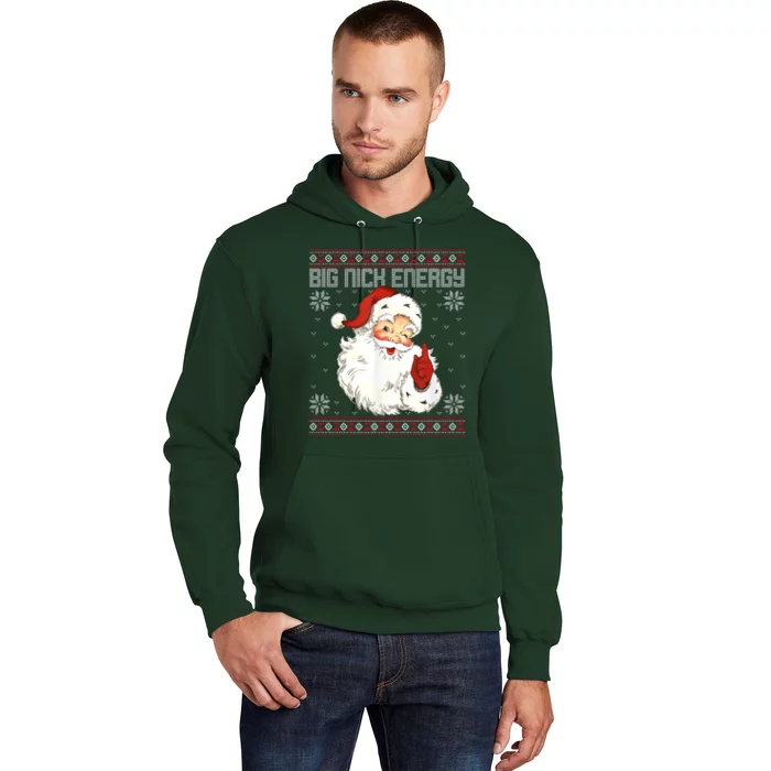 Big Nick Energy Santa Claus Holiday Hoodie