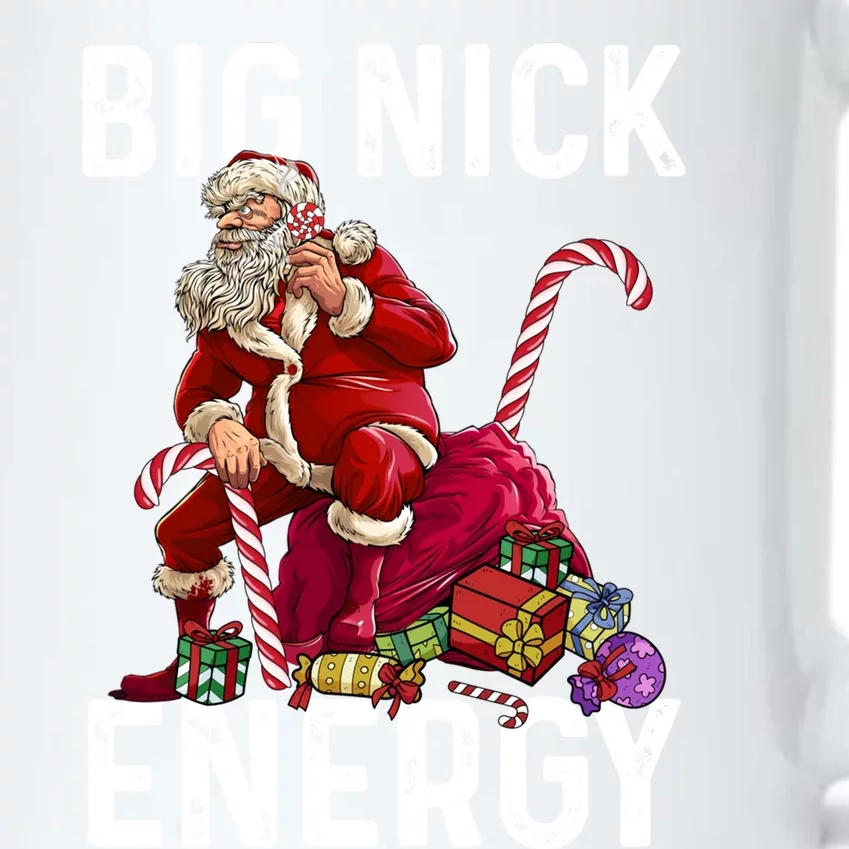 Big Nick Energy Santa Naughty Adult Humor Funny Christmas Gift Black Color Changing Mug