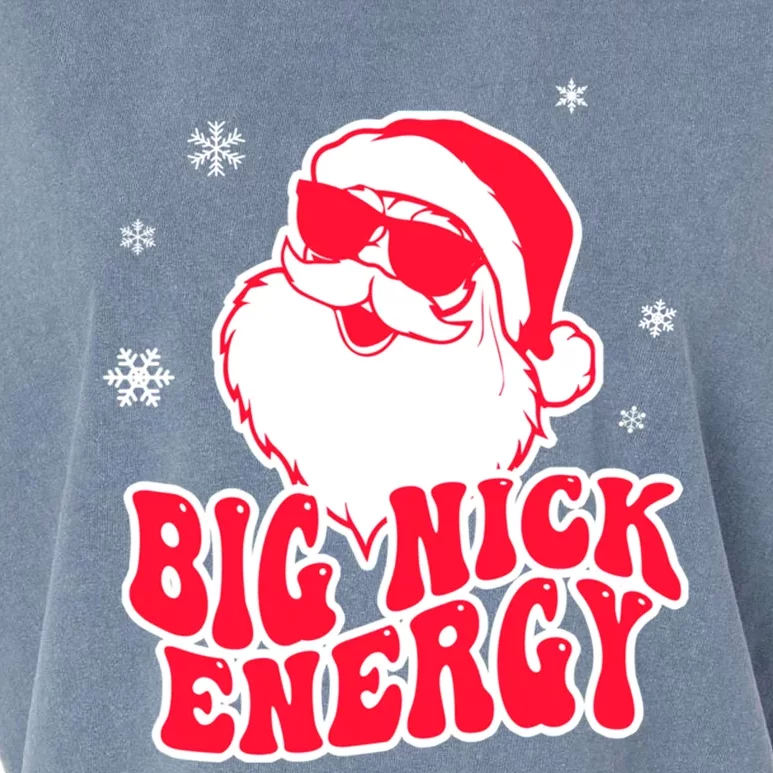 Big Nick Energy Gift Christmas Reindeer Gift Cute Xmas Cute Gift Garment-Dyed Women's Muscle Tee