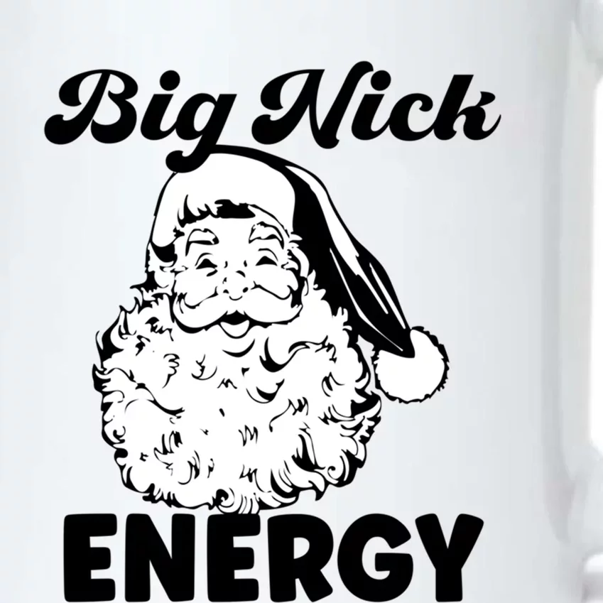 Big Nick Energy Gift Santa Xmas Funny Christmas Gift Black Color Changing Mug