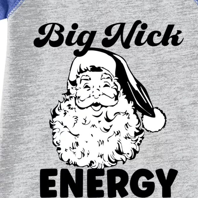 Big Nick Energy Gift Santa Xmas Funny Christmas Gift Infant Baby Jersey Bodysuit