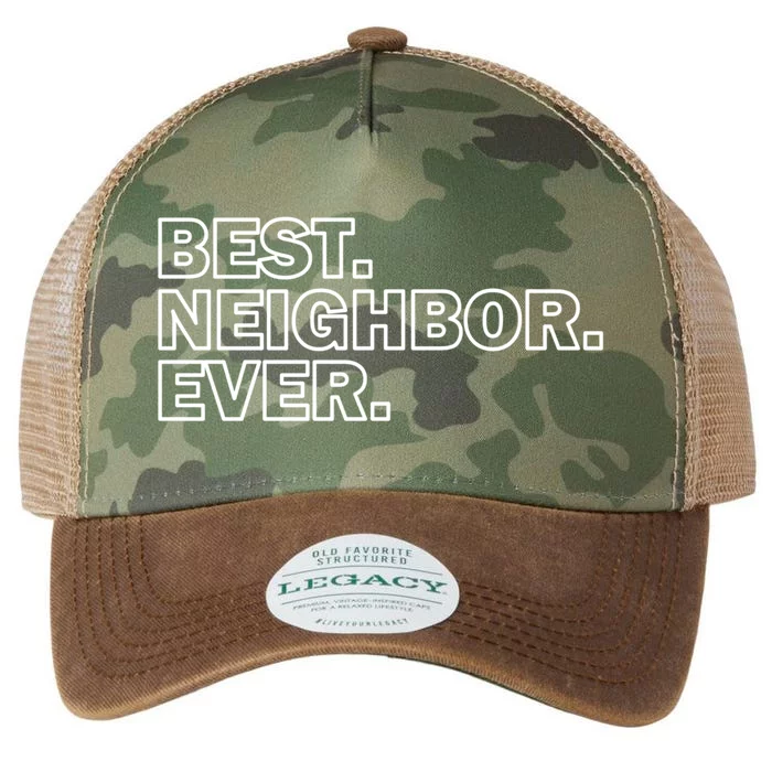 Best Neighbor Ever Neighborhood Community Gift Legacy Tie Dye Trucker Hat