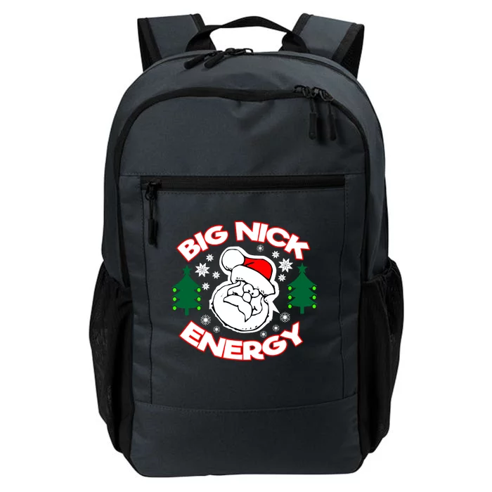 Big Nick Energy Santa Claus Snowflake Christmas Daily Commute Backpack