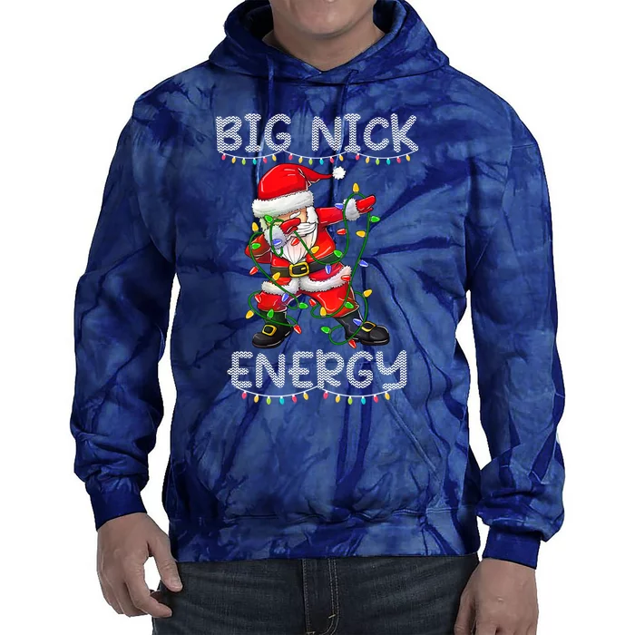 Big Nick Energy Holiday Xmas Tie Dye Hoodie