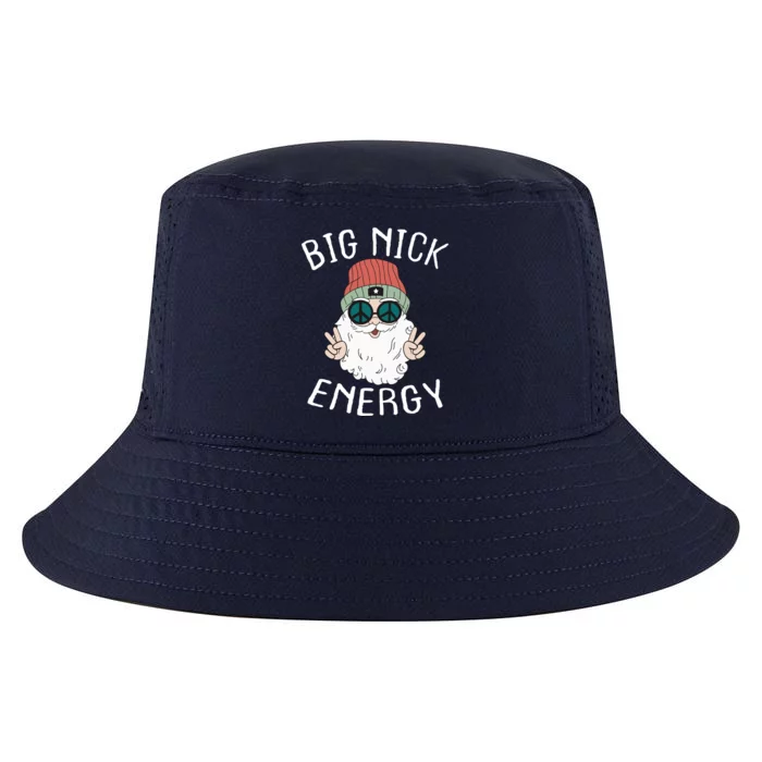 Big Nick Energy Funny Xmas Santa Claus Saint Nicholas Funny Gift Cool Comfort Performance Bucket Hat