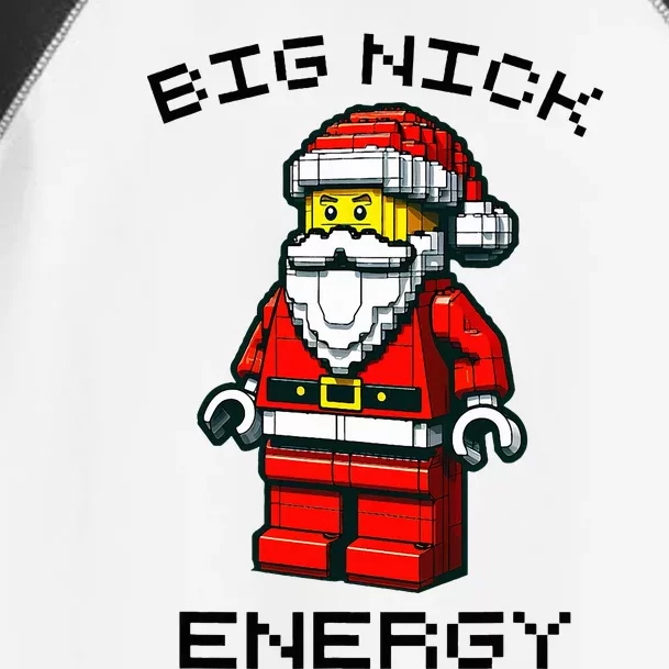 Big Nick Energy Santa Block Building Xmas Master Builder Toddler Fine Jersey T-Shirt