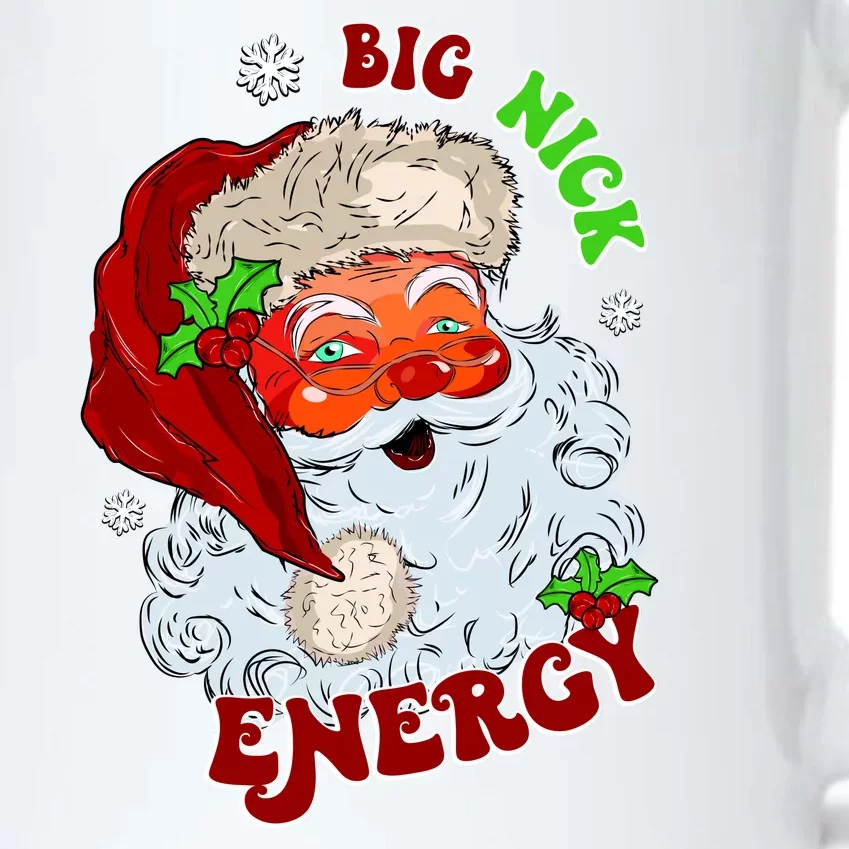 Big Nick Energy Classic Santa Claus Christmas Black Color Changing Mug