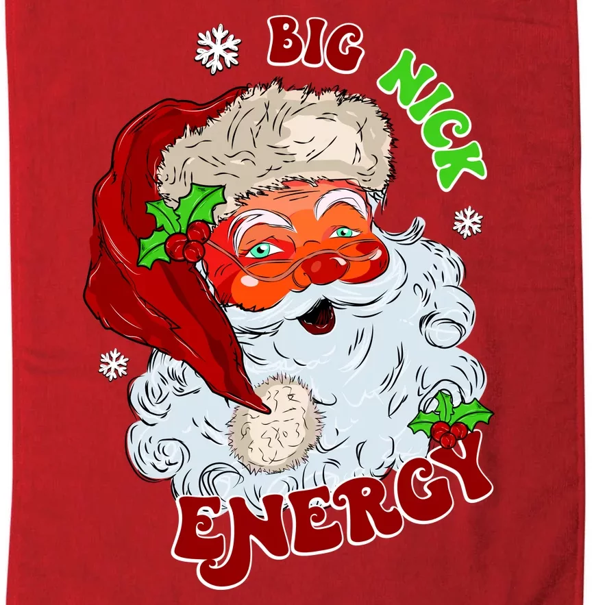 Big Nick Energy Classic Santa Claus Christmas Platinum Collection Golf Towel