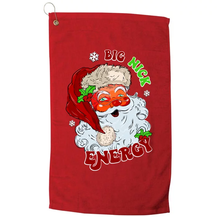 Big Nick Energy Classic Santa Claus Christmas Platinum Collection Golf Towel