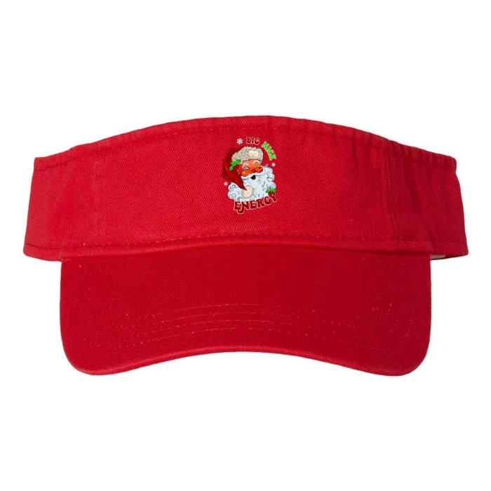 Big Nick Energy Classic Santa Claus Christmas Valucap Bio-Washed Visor