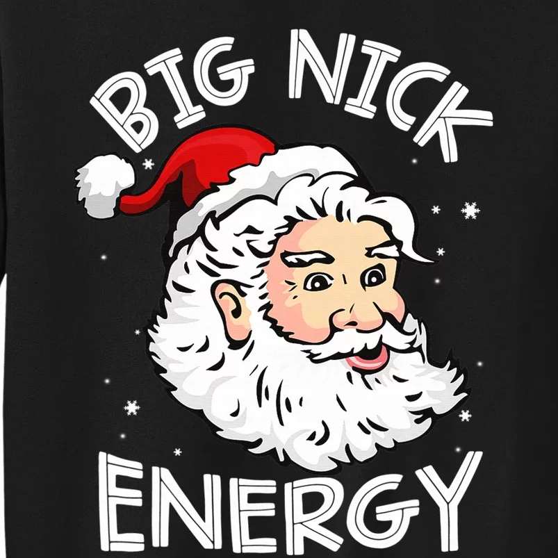 Big Nick Energy Christmas Santa Family Matching Pajamas Gift Sweatshirt