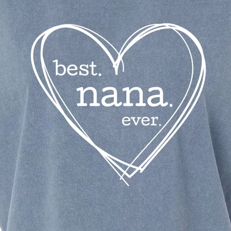 Best Nana Ever Meaningful Gift (National Grandparents Day) Garment-Dyed Women's Muscle Tee