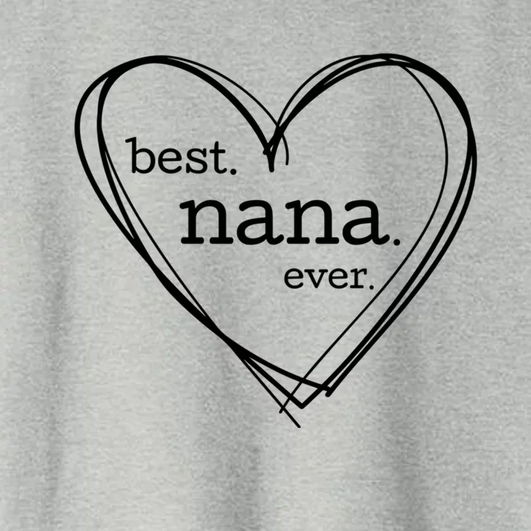 Best Nana Ever Meaningful Gift (National Grandparents Day) Women's Crop Top Tee