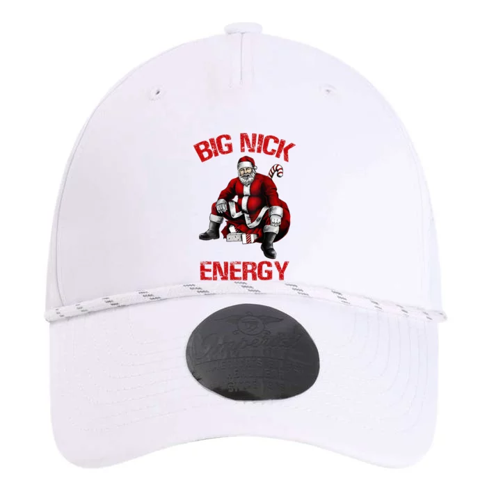 Big Nick Energy Funny Santa Christmas Performance The Dyno Cap