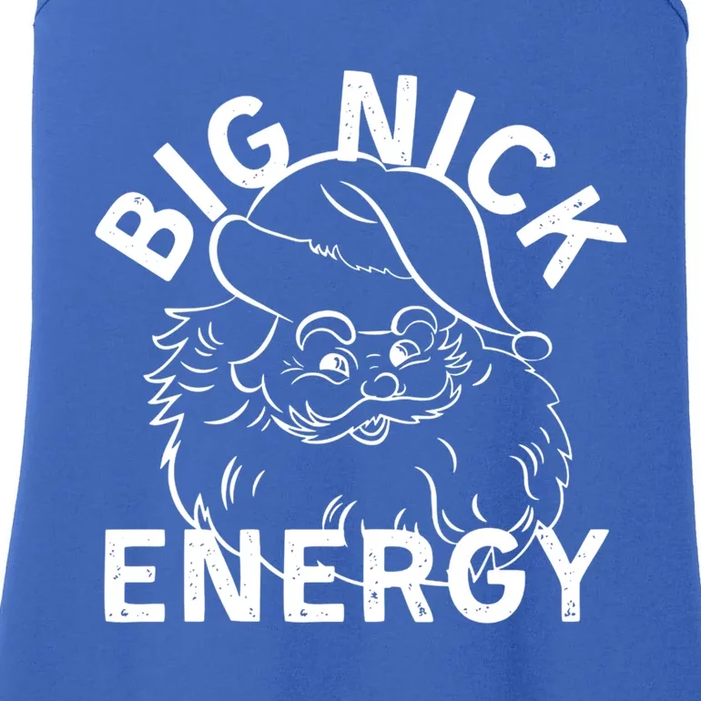 Big Nick Energy Funny Xmas Christmas Gift Ladies Essential Tank