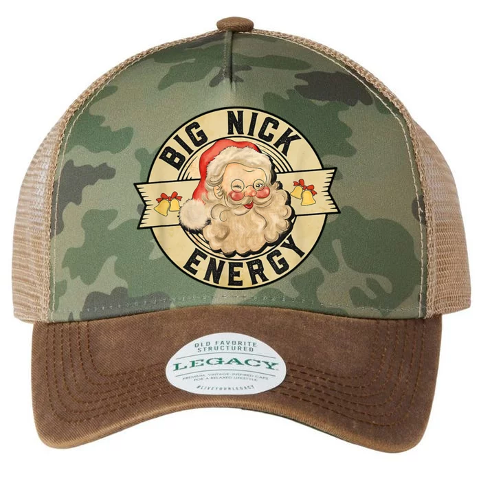 Big Nick Energy Vintage Christmas Santa Legacy Tie Dye Trucker Hat