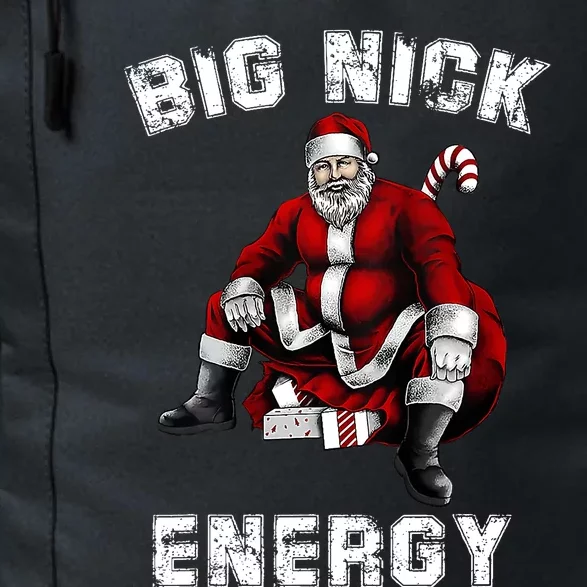 Big Nick Energy Funny Santa Christmas Daily Commute Backpack