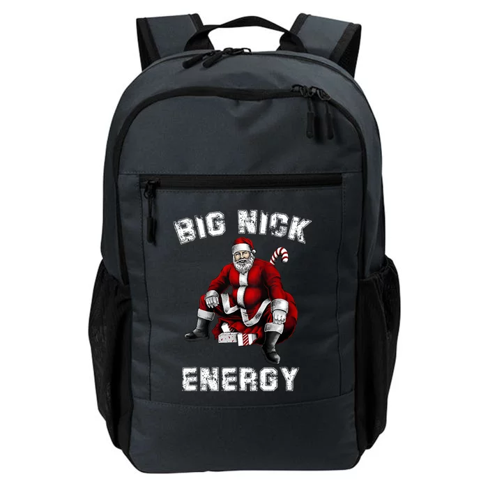 Big Nick Energy Funny Santa Christmas Daily Commute Backpack