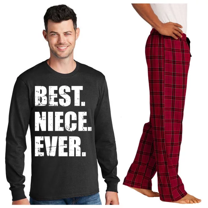 Best Niece Ever Great Gift Long Sleeve Pajama Set