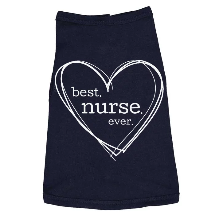 Best Nurse Ever (XL Hearts For National Nurses Day) Doggie Tank