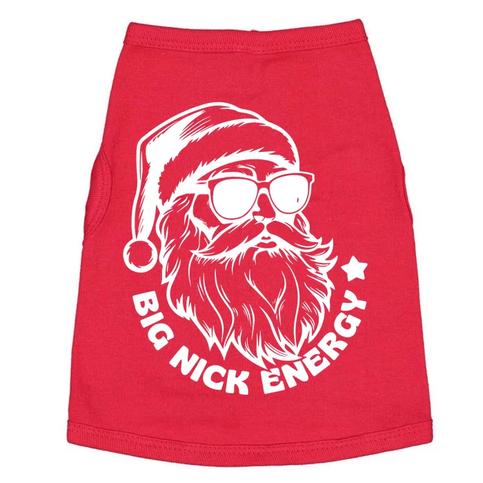 Big Nick Energy Funny Christmas Santa Doggie Tank