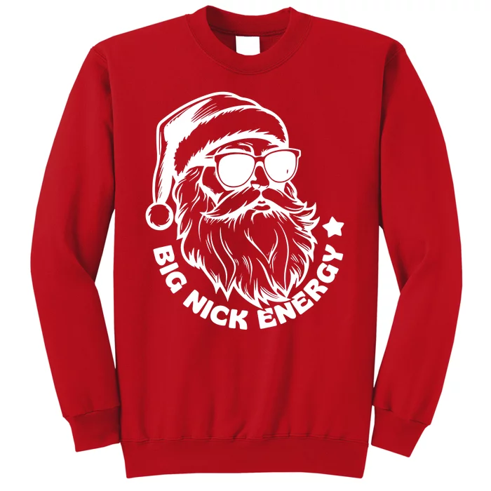 Big Nick Energy Funny Christmas Santa Sweatshirt