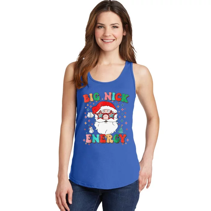 Big Nick Energy Funny Xmas Christmas Ladies Essential Tank