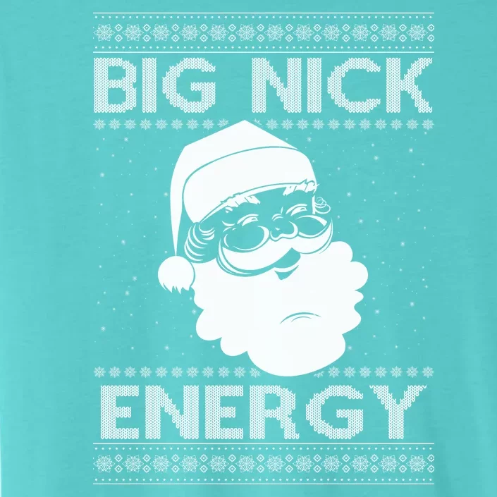 Big Nick Energy Funny Santa Christmas ChromaSoft Performance T-Shirt