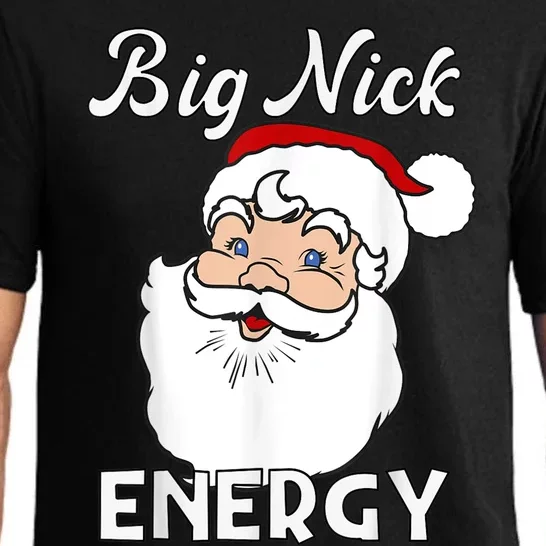 Big Nick Energy Funny Christmas Pajama Set