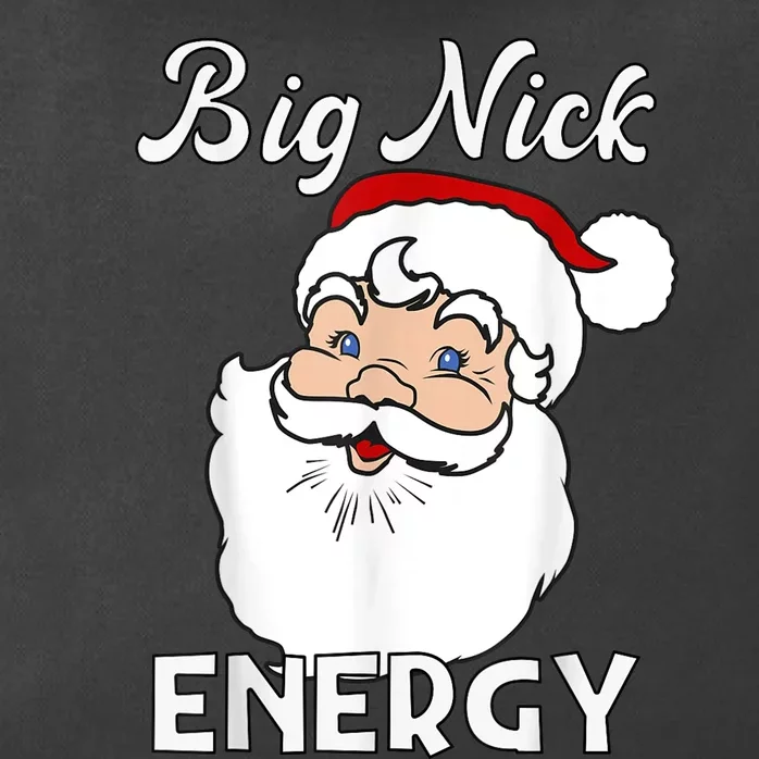 Big Nick Energy Funny Christmas Zip Tote Bag