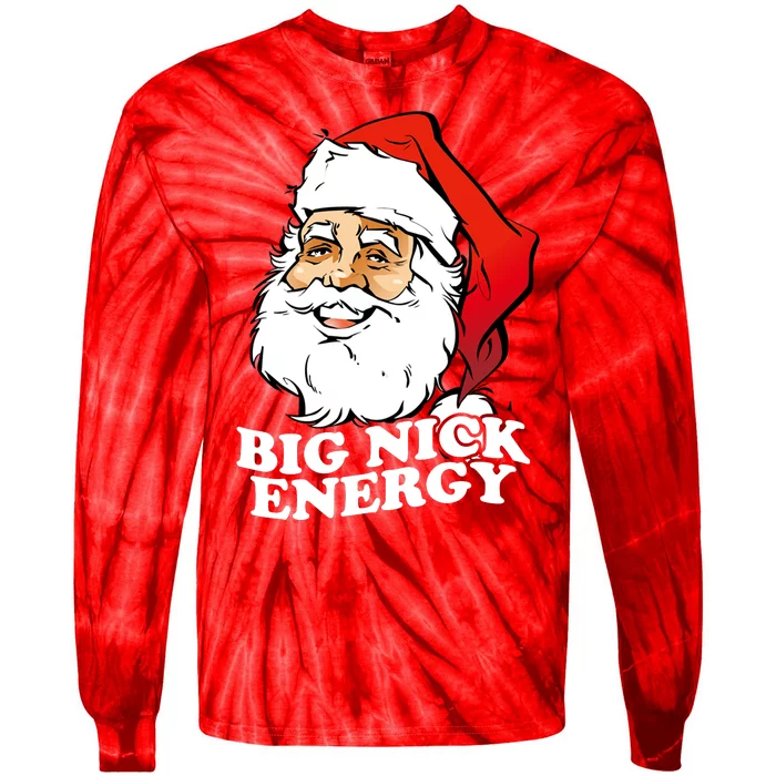 Big Nick Energy Tie-Dye Long Sleeve Shirt