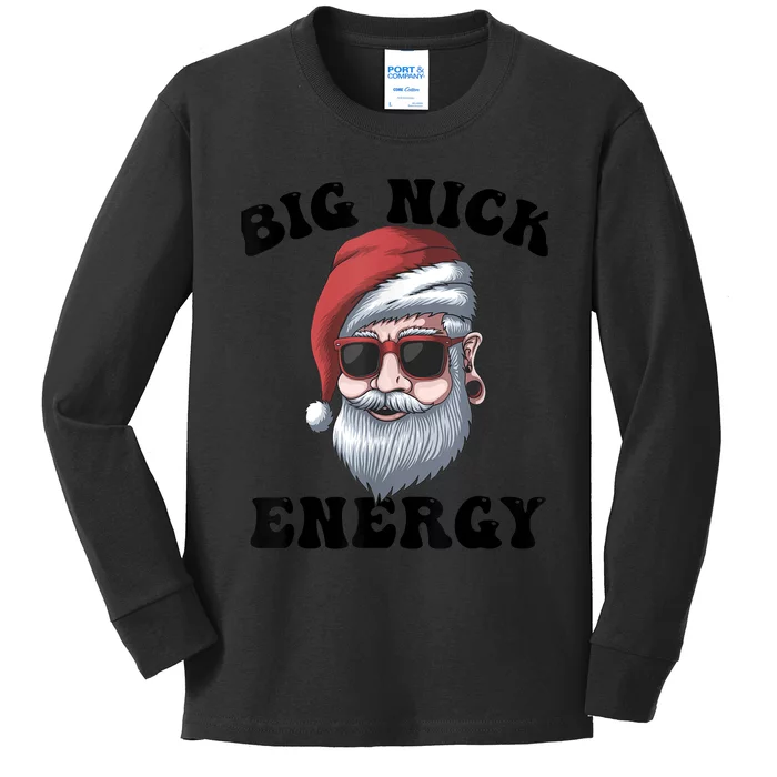 Big Nick Energy Kids Long Sleeve Shirt