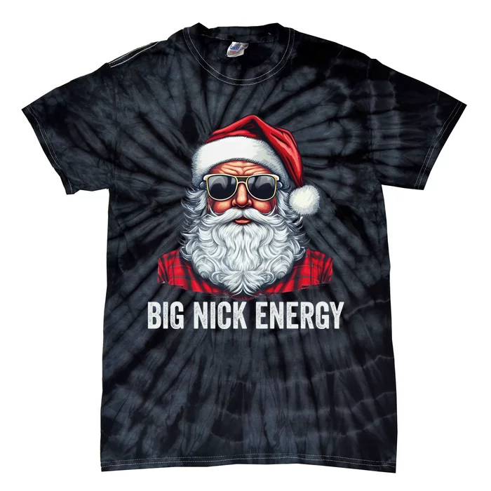 Big Nick Energy Santa Tie-Dye T-Shirt