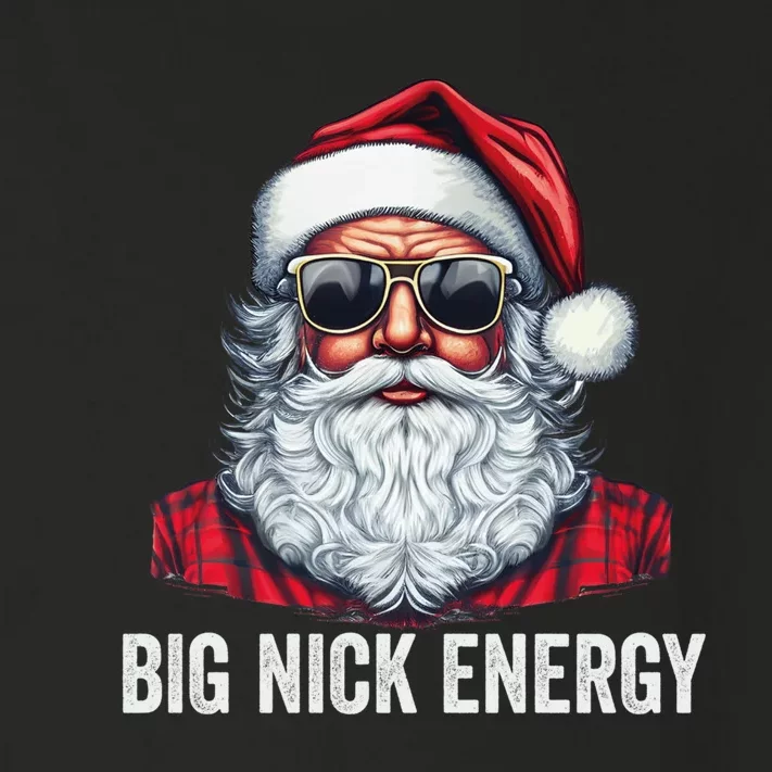 Big Nick Energy Santa Toddler Long Sleeve Shirt