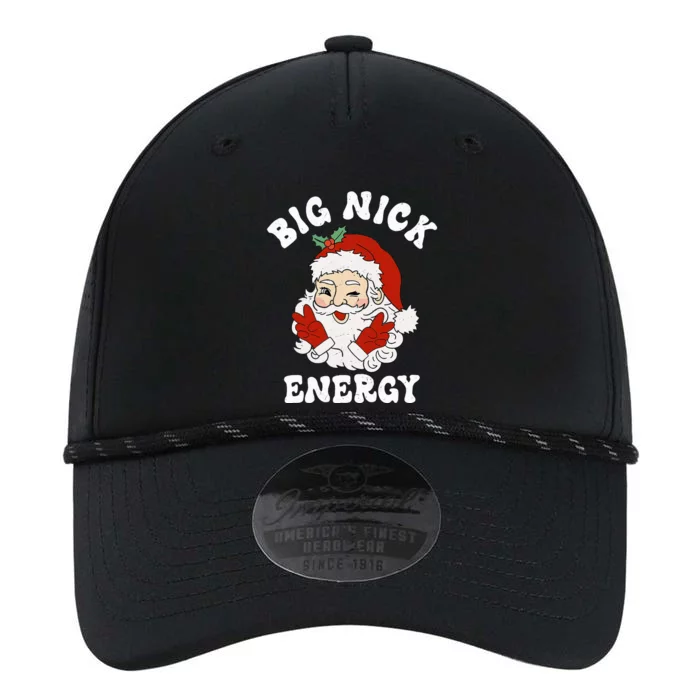 Big Nick Energy Funny Santa Christmas Performance The Dyno Cap