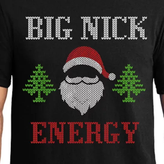 Big Nick Energy - Ugly Sweater - Big Nick Energy Santa Pajama Set