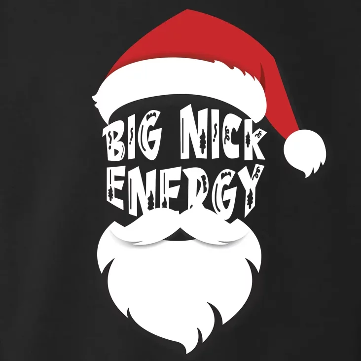 Big Nick Energy Funny Xmas Santa Hipster Toddler Hoodie