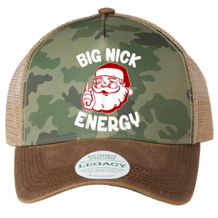 Big Nick Energy Santa Naughty Shirt Funny Xmas Christmas Legacy Tie Dye Trucker Hat