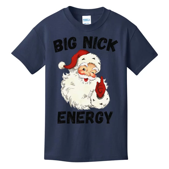 Big Nick Energy Santa Gift Kids T-Shirt